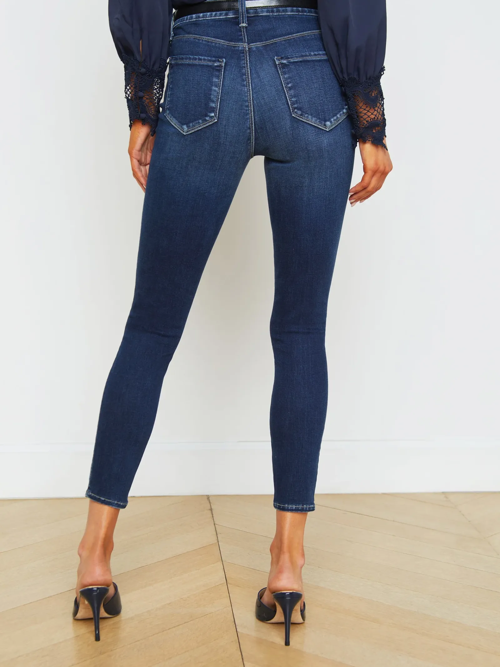 L'AGENCE Petite|Skinny|Margot Skinny Jean Columbia