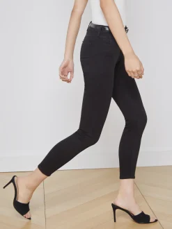 L'AGENCE Back in Stock|Petite|Margot Skinny Jean Noir