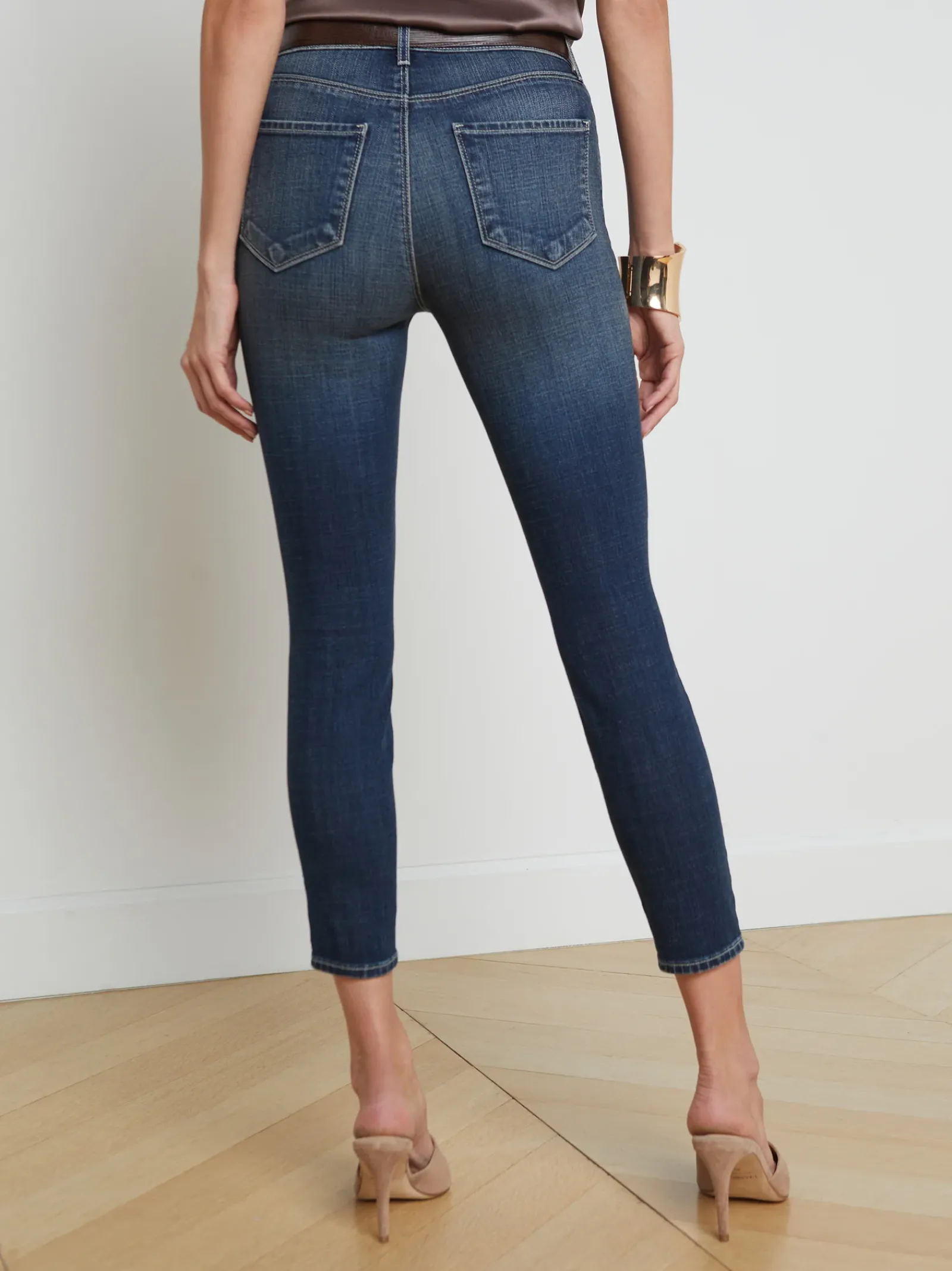 L'AGENCE Petite|Skinny|Margot Skinny Jean Naples