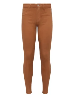 L'AGENCE Skinny|Coated Denim|Marguerite Coated Jean Java Coated