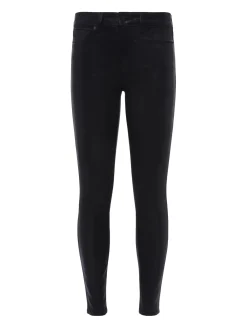 L'AGENCE All Things Black|Back in Stock|Marguerite Coated Jean Black Coated