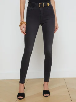 L'AGENCE Skinny|Essentials|Marguerite Jean Dark Graphite