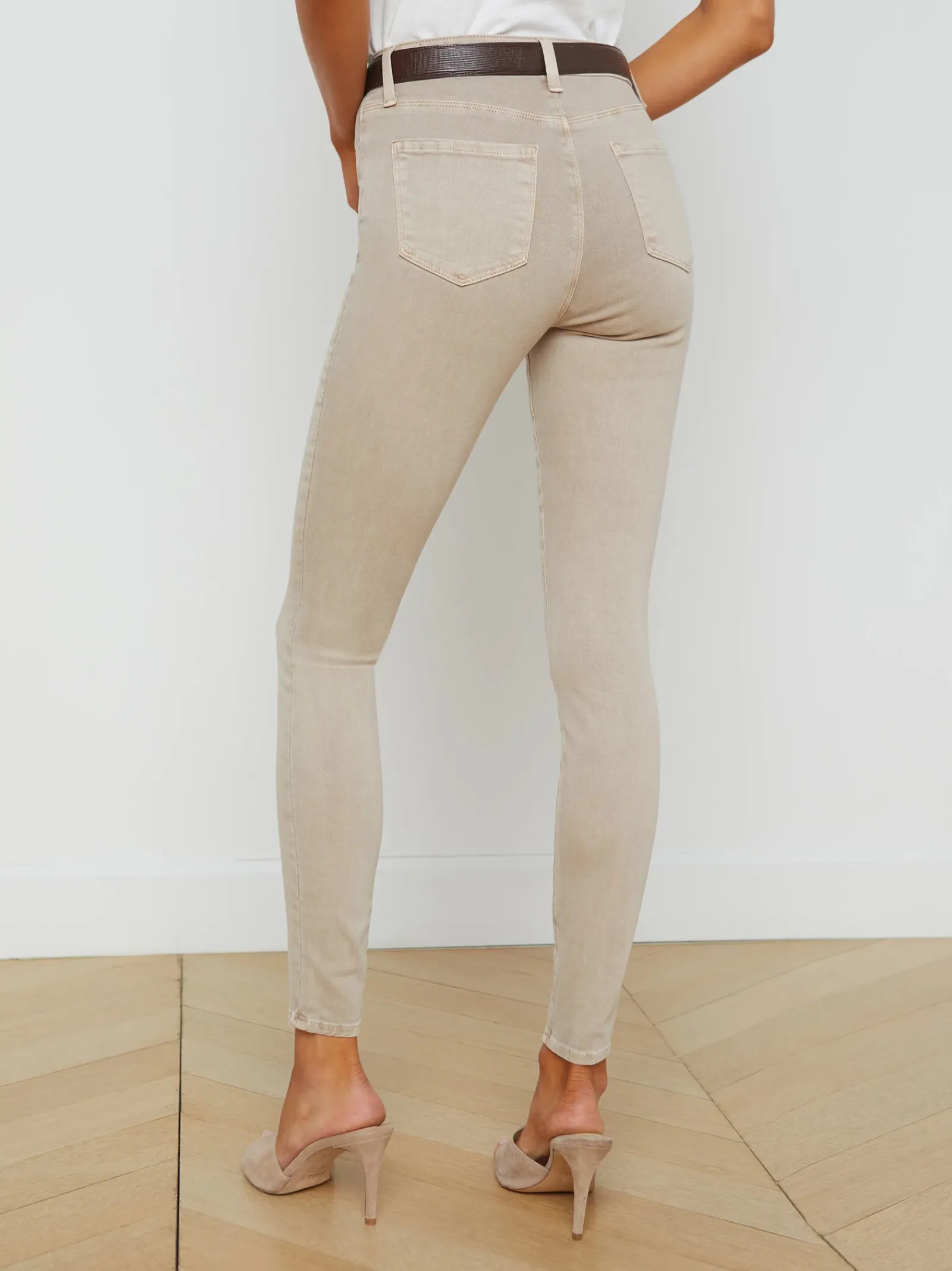 L'AGENCE Back in Stock|Skinny|Marguerite Jean Biscuit