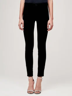 L'AGENCE All Things Black|Marguerite Velvet Jean Noir