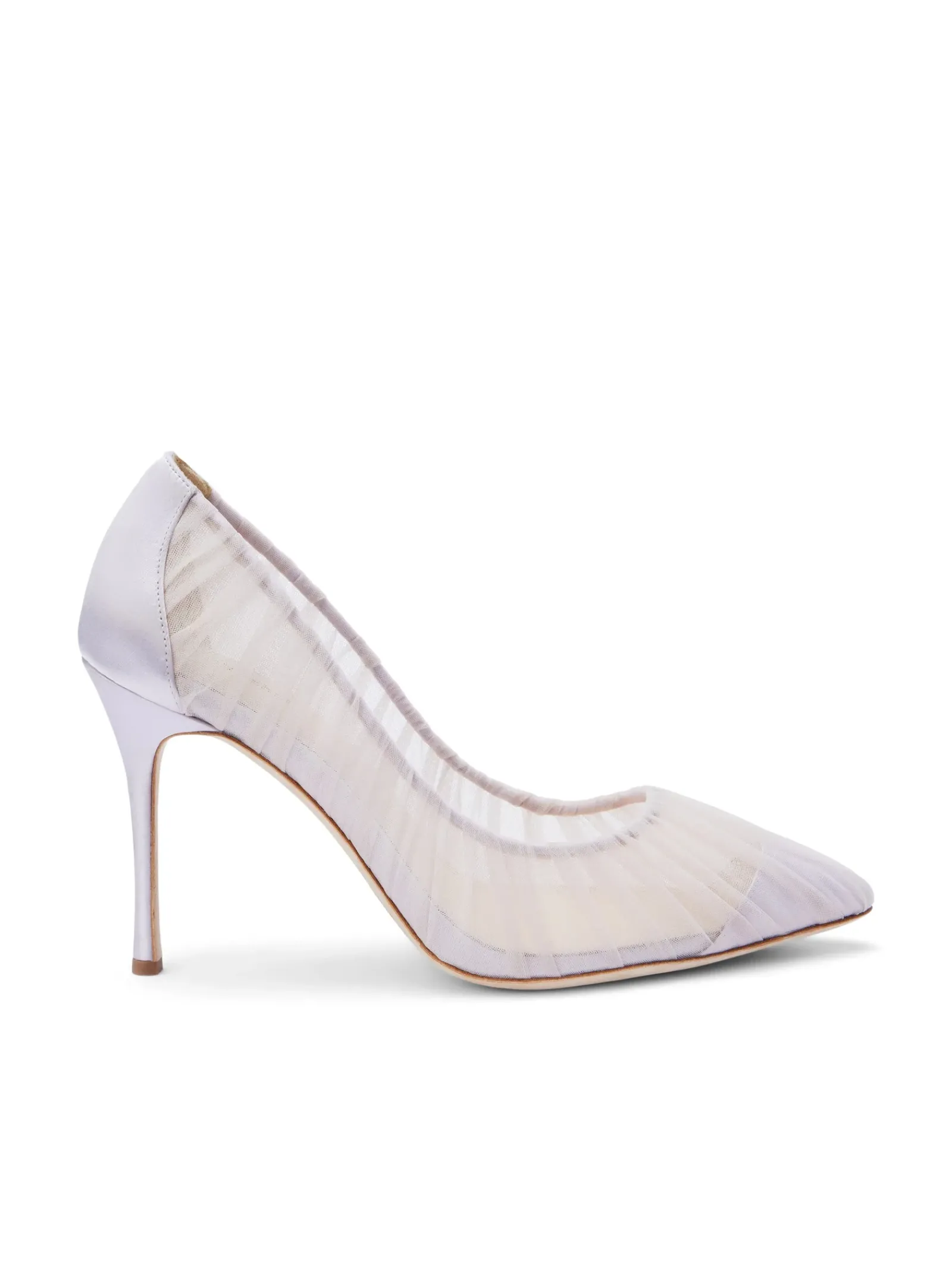L'AGENCE Resort Collection|Heels & Pumps|Marie Pump Lilac Tulle/Satin