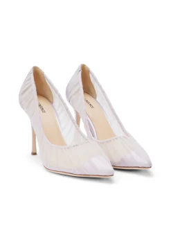 L'AGENCE Resort Collection|Heels & Pumps|Marie Pump Lilac Tulle/Satin