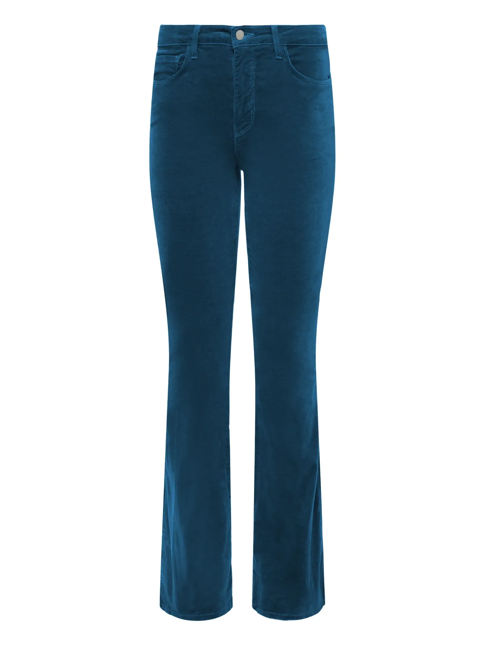 L'AGENCE Online Exclusives|Flare & Bootcut|Marty Velvet Jean Deep Lagoon