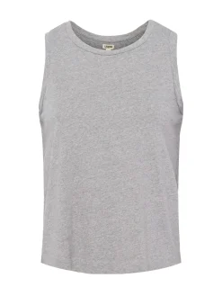 L'AGENCE Spring Collection|Camisoles & Tanks|Mikaela Cotton Tank Heather Grey