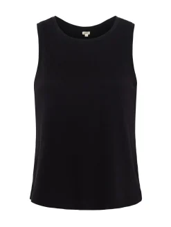 L'AGENCE All Things Black|Spring Collection|Mikaela Cotton Tank Black