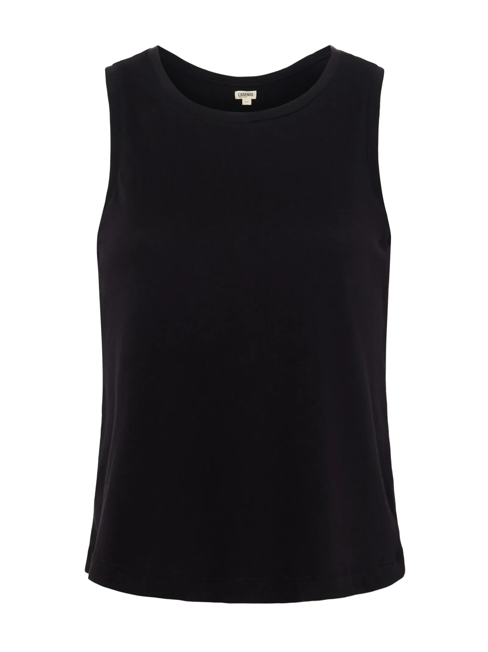 L'AGENCE All Things Black|Spring Collection|Mikaela Cotton Tank Black