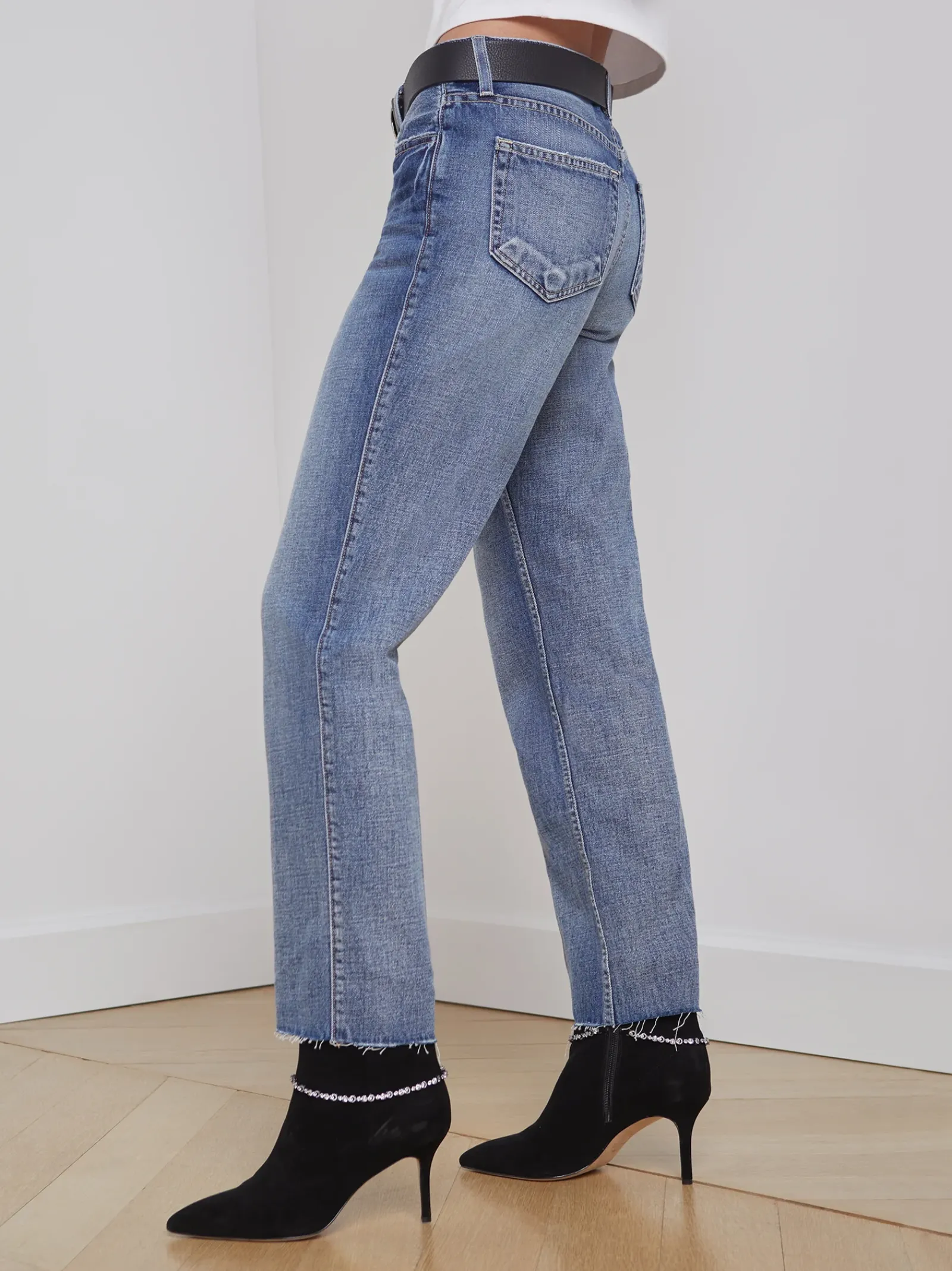 L'AGENCE Spring '24 Catalog|Straight|Milana Slouchy Stovepipe Jean Granada