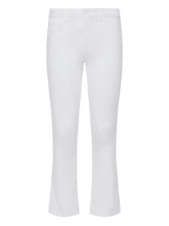 L'AGENCE Spring '24 Catalog|Petite|Mira Cropped Micro Boot Jean Blanc