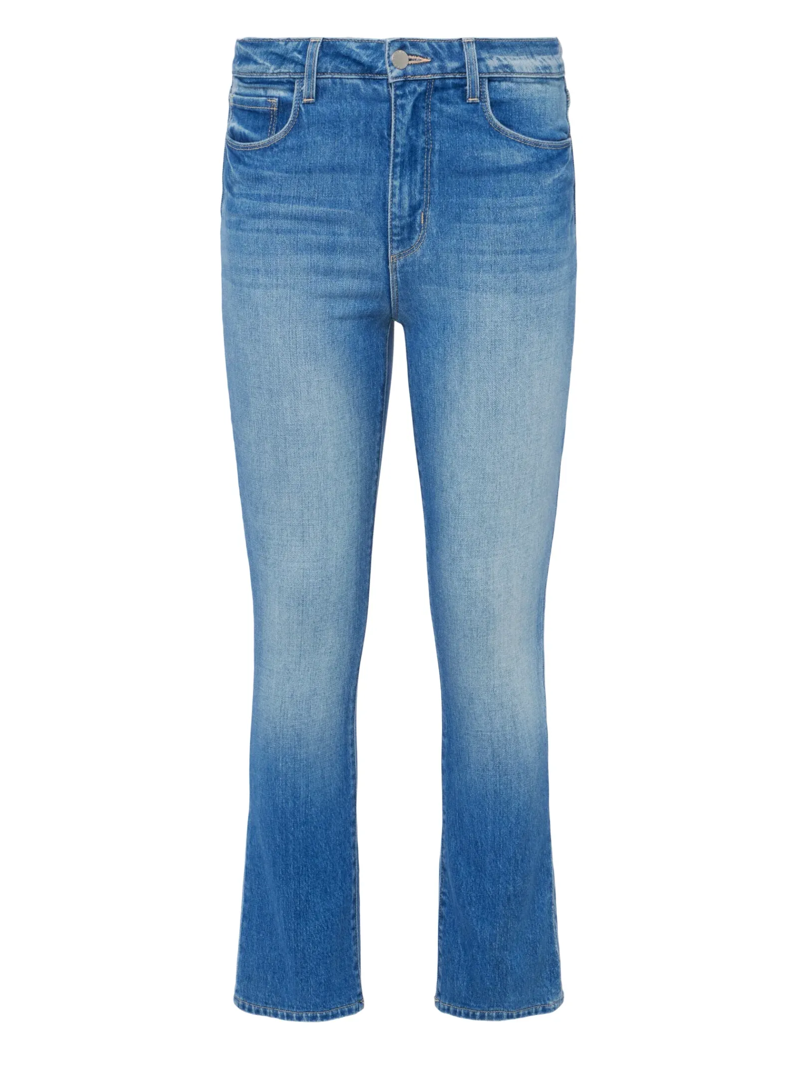 L'AGENCE Flare & Bootcut|Aged Denim|Mira Cropped Micro Boot Jean Cowan
