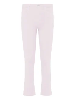 L'AGENCE Spring '24 Catalog|Petite|Mira Cropped Micro Boot Jean Lilac Snow