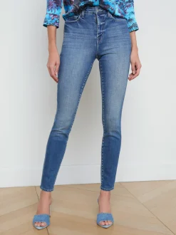 L'AGENCE Spring Collection|Skinny|Monique Skinny Jean Laguna