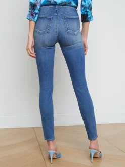 L'AGENCE Spring Collection|Skinny|Monique Skinny Jean Laguna