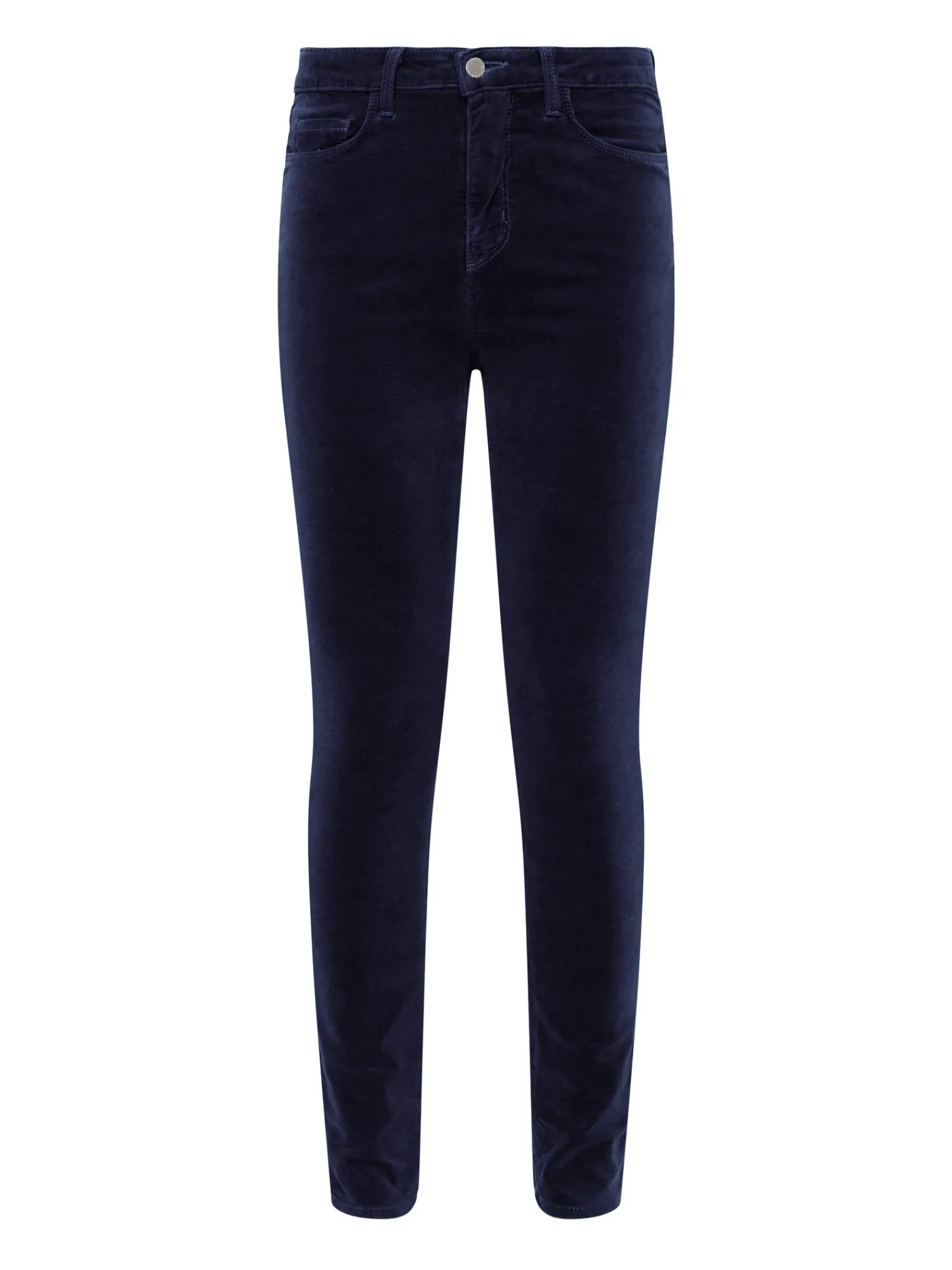 L'AGENCE Skinny|Velvet Denim|Monique Velvet Jean Dark Navy