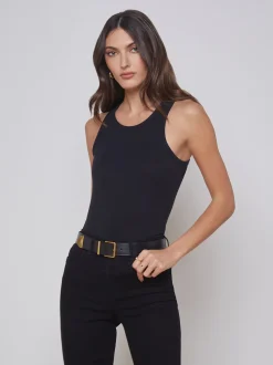 L'AGENCE All Things Black|Essentials|Nia Top Black