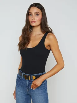 L'AGENCE All Things Black|Blouses & Tops|Nica Bodysuit Black