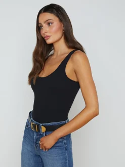 L'AGENCE All Things Black|Blouses & Tops|Nica Bodysuit Black