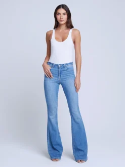 L'AGENCE Nouveau Whites|Back in Stock|Nica Bodysuit White