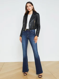 L'AGENCE All Things Black|Leather|Onna Leather Jacket Black