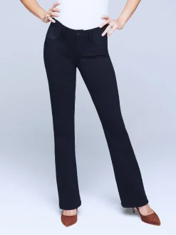 L'AGENCE All Things Black|Online Exclusives|Oriana Maternity Jean Noir