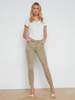 L'AGENCE Cargo Pants|Cargo Pants|Patton Cargo Skinny Pant Rye
