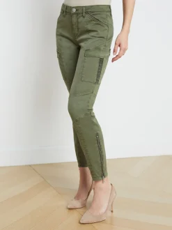 L'AGENCE Cargo Pants|Cargo Pants|Patton Cargo Skinny Pant Brigade
