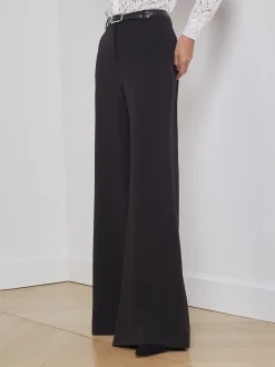 L'AGENCE All Things Black|Sets|Pilar Wide-Leg Pant Black