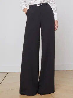 L'AGENCE All Things Black|Sets|Pilar Wide-Leg Pant Black