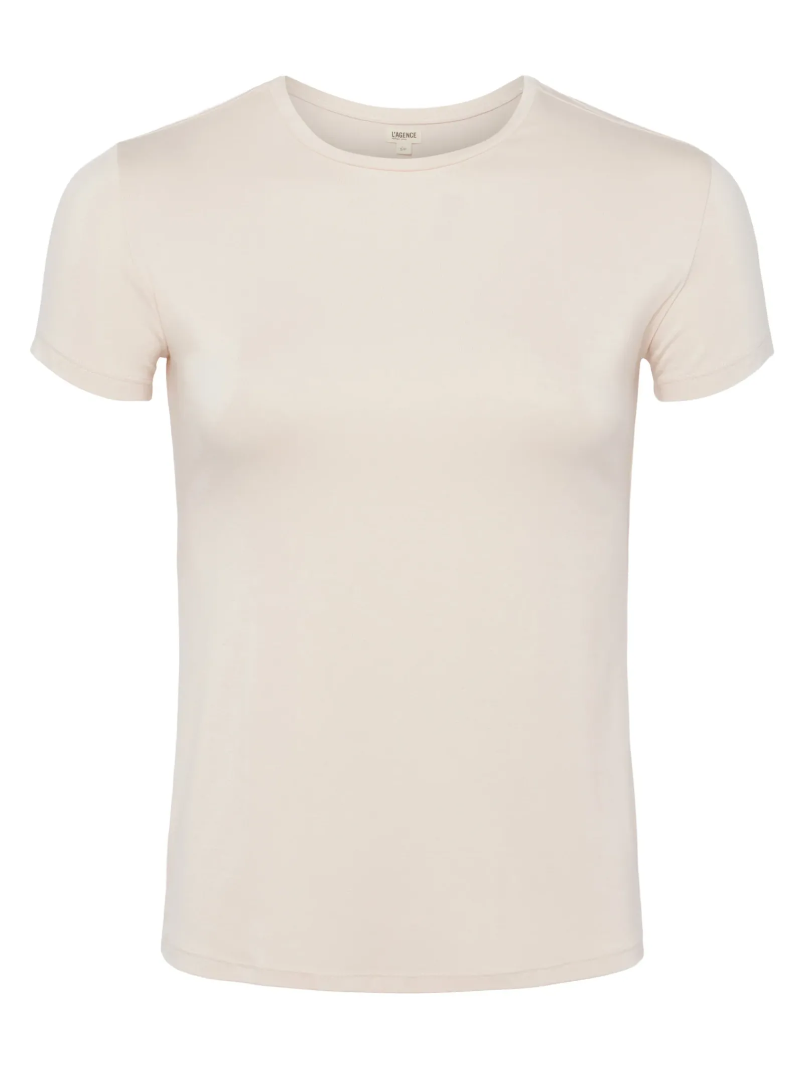 L'AGENCE Back in Stock|Spring Collection|Ressi Fitted Tee Bisque