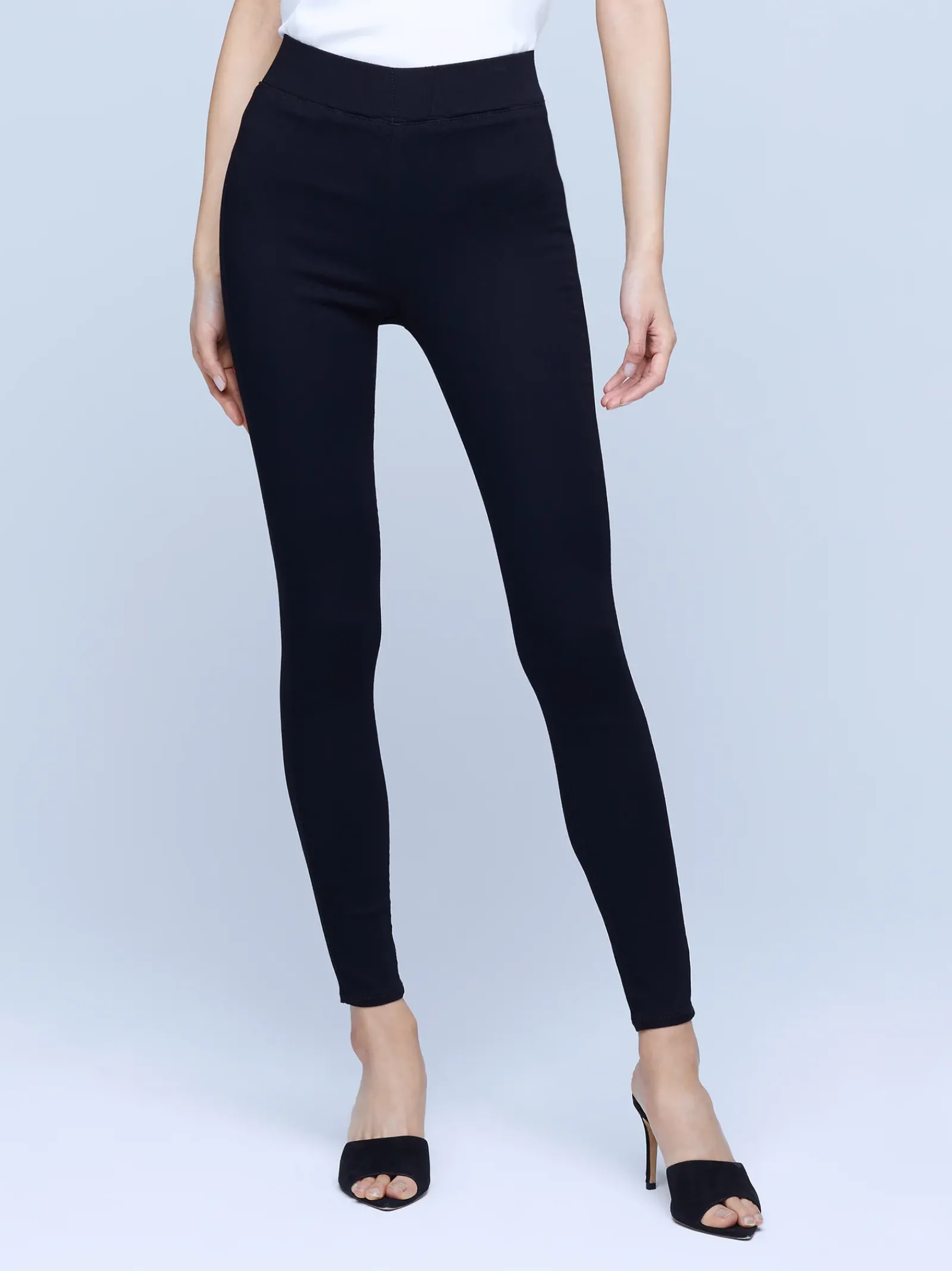 L'AGENCE Skinny|All Things Black|Rochelle Jean Noir
