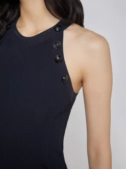L'AGENCE All Things Black|Knitwear|Rosemary Tank Black/Black