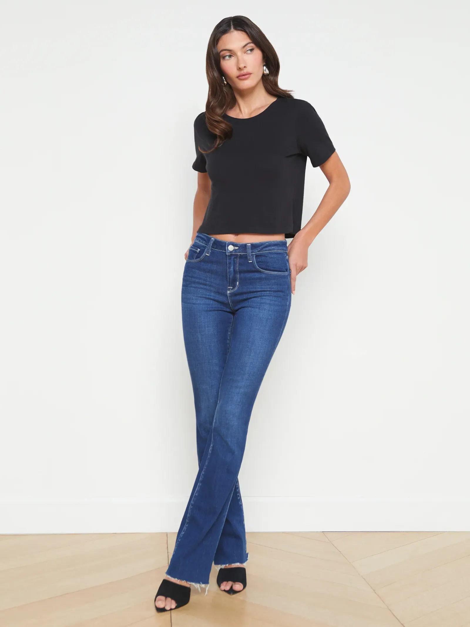 L'AGENCE Spring Collection|Straight|Ruth Straight-Leg Jean Sutton