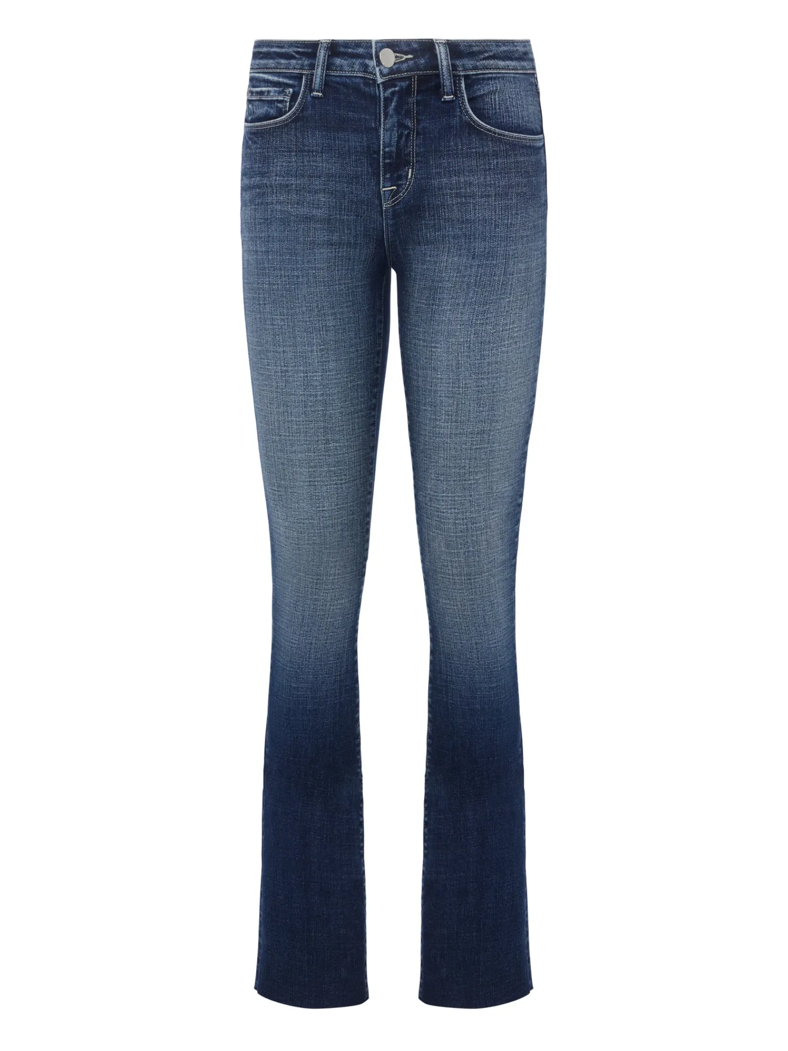 L'AGENCE Straight|Aged Denim|Ruth Straight-Leg Jean Naples