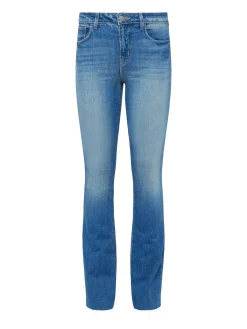 L'AGENCE Straight|Aged Denim|Ruth Straight-Leg Jean Cowan