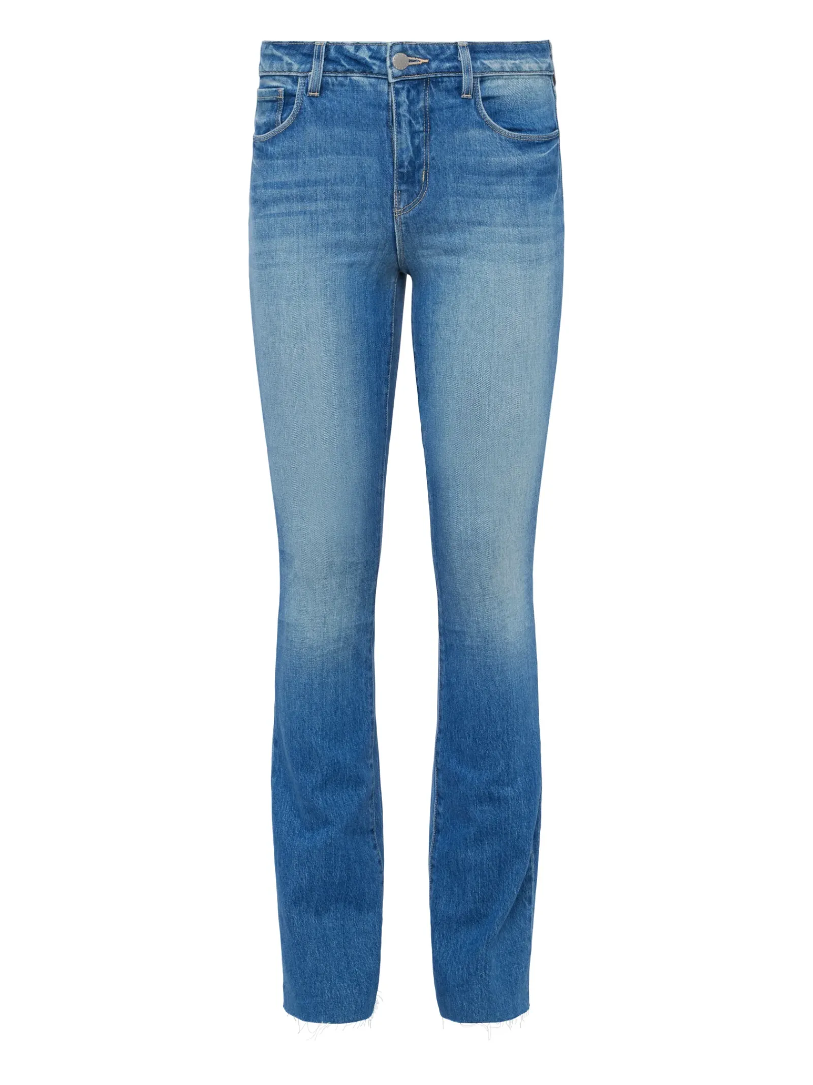 L'AGENCE Straight|Aged Denim|Ruth Straight-Leg Jean Cowan