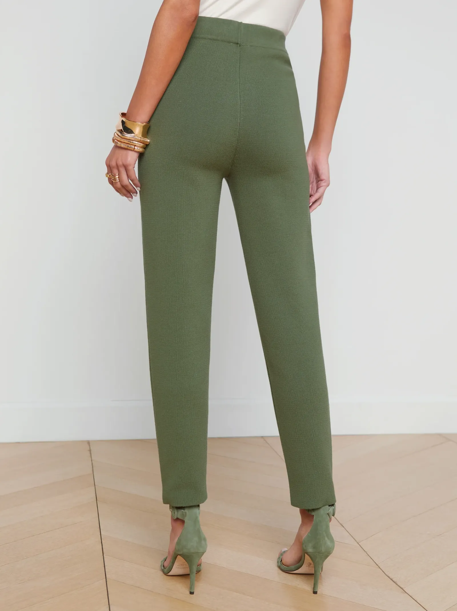 L'AGENCE Sets|Spring Collection|Saskia Knit Pant Clover