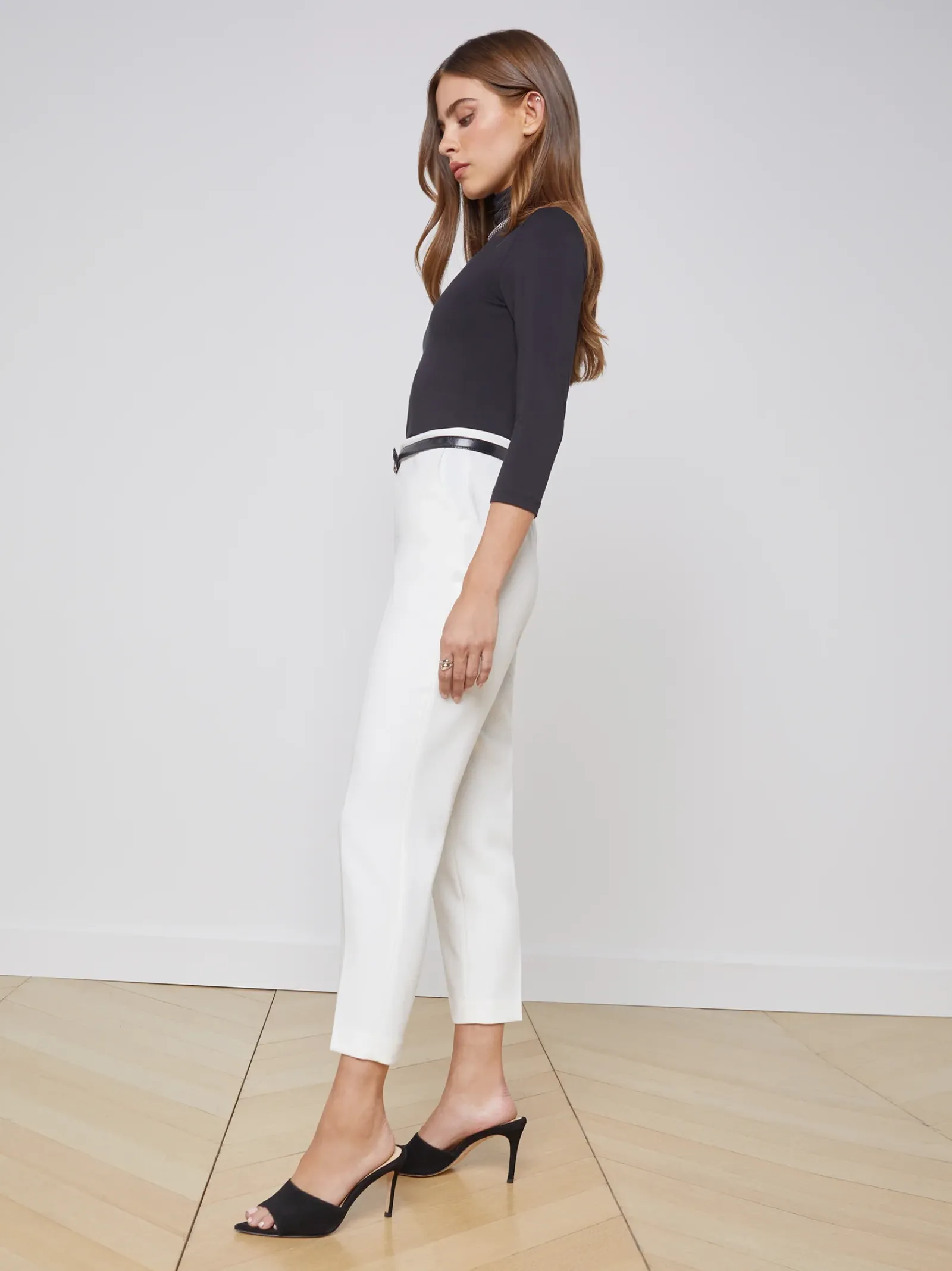 L'AGENCE Nouveau Whites|Sets|Sawyer Trouser Ivory