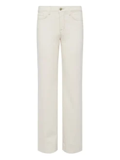 L'AGENCE Nouveau Whites|Back in Stock|Scottie Wide-Leg Jean Macadamia