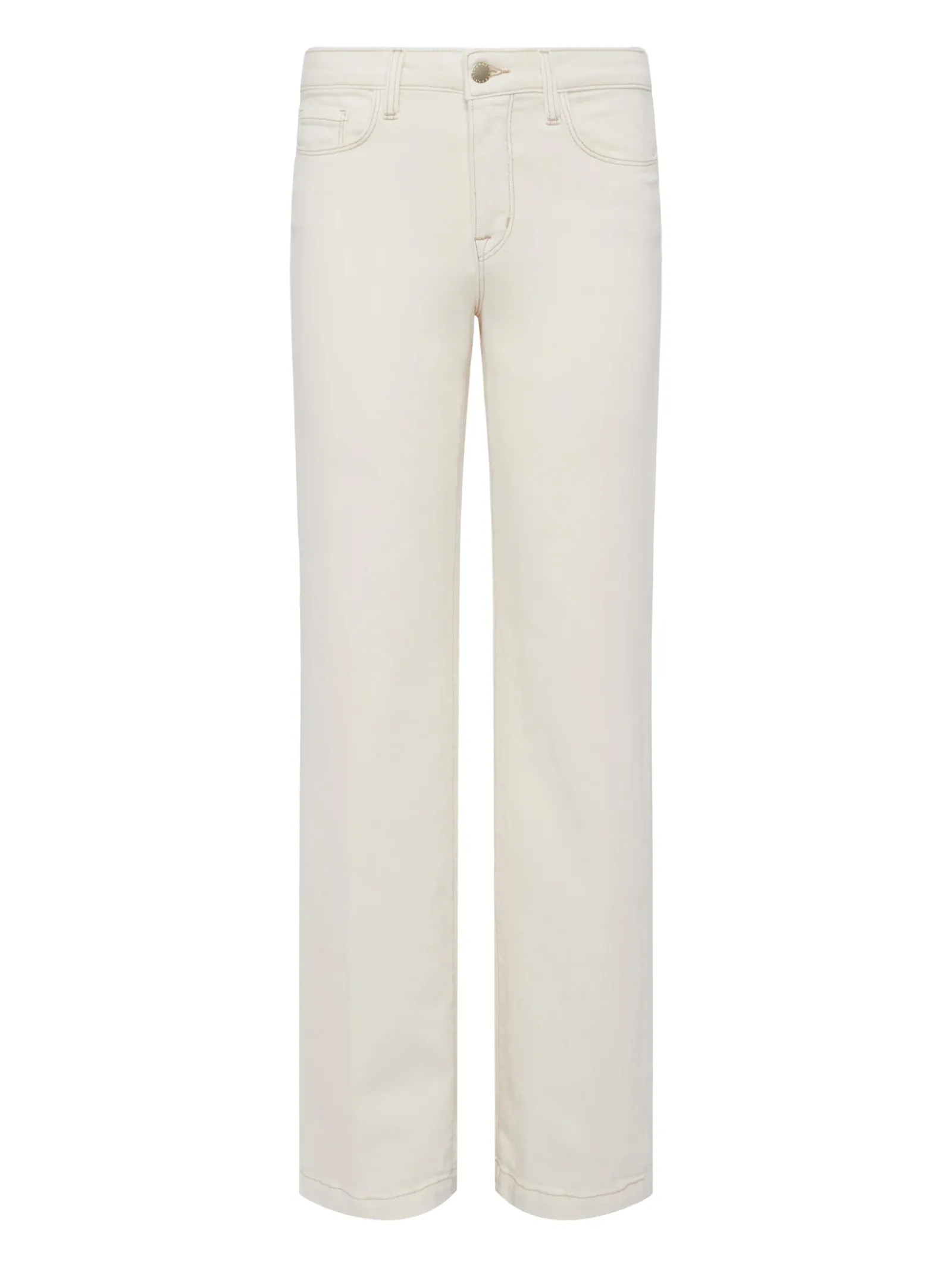 L'AGENCE Nouveau Whites|Back in Stock|Scottie Wide-Leg Jean Macadamia