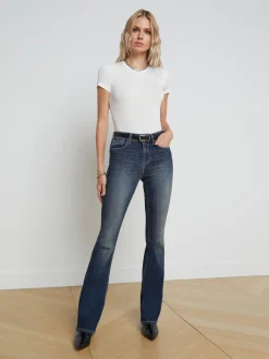 L'AGENCE Straight|Selma Bootcut Jean Naples