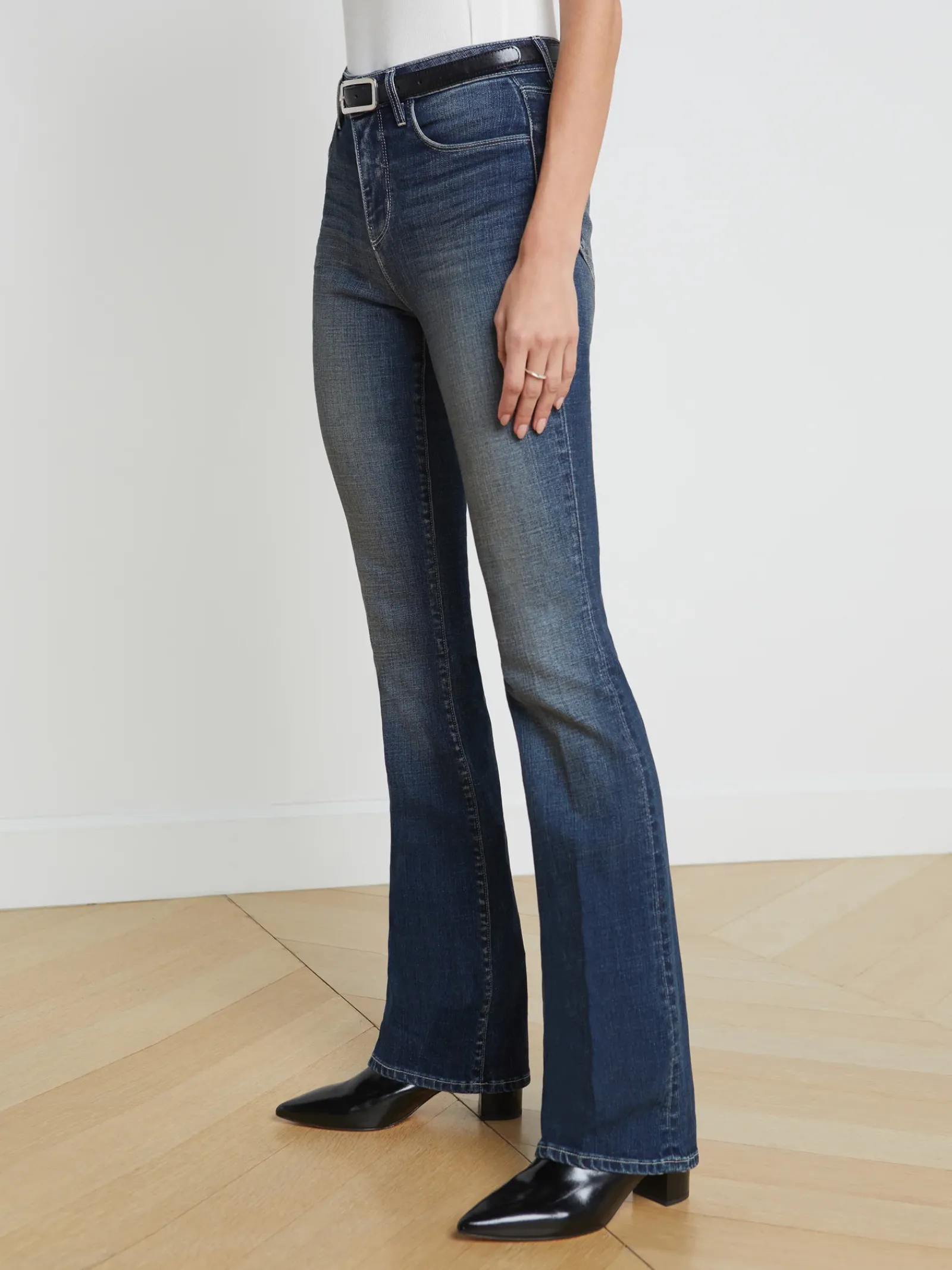 L'AGENCE Straight|Selma Bootcut Jean Naples