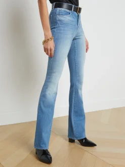 L'AGENCE Straight|Selma Bootcut Jean Alamo