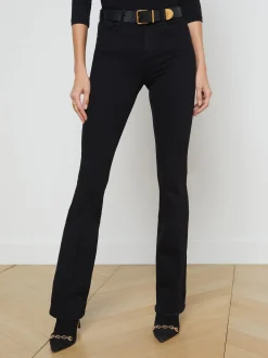 L'AGENCE Straight|Flare & Bootcut|Selma Bootcut Jean Noir