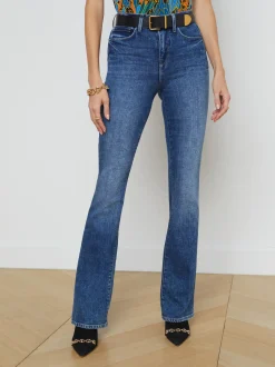 L'AGENCE Resort Collection|Straight|Selma Bootcut Jean Wilcox