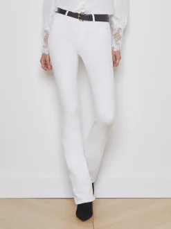 L'AGENCE Nouveau Whites|Straight|Selma Bootcut Jean Blanc