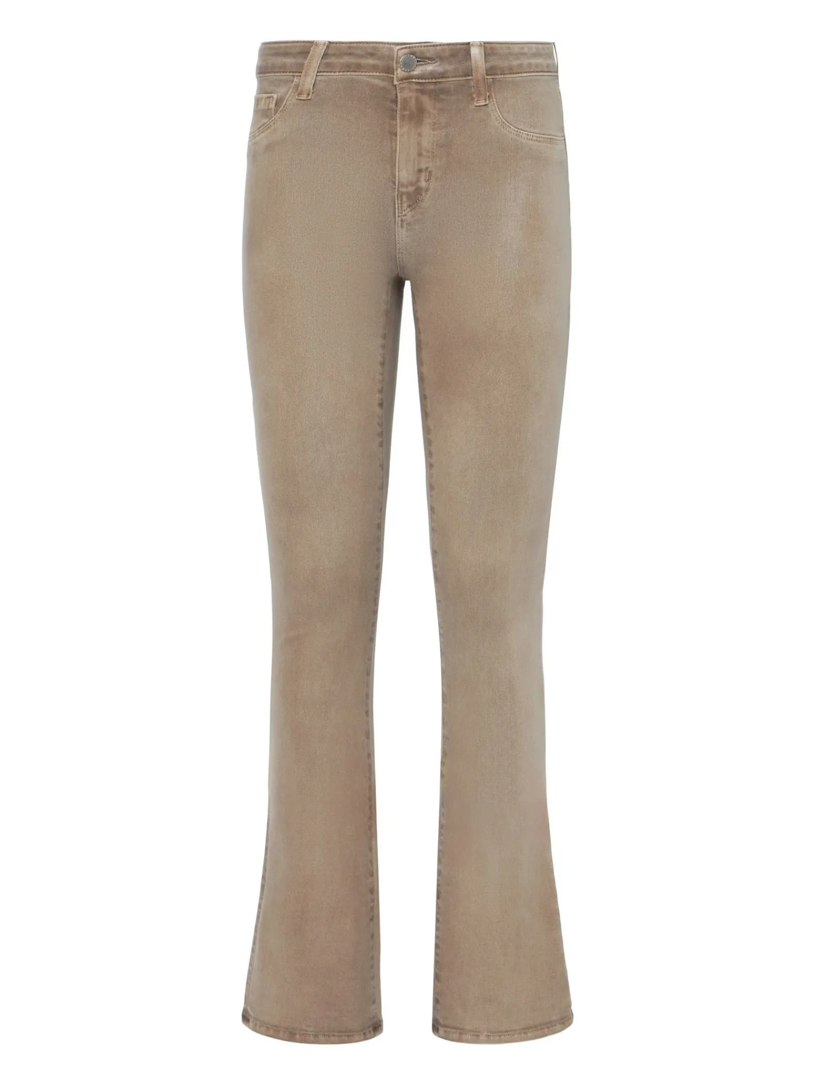 L'AGENCE Spring Collection|Flare & Bootcut|Selma Coated Bootcut Jean Rye Coated