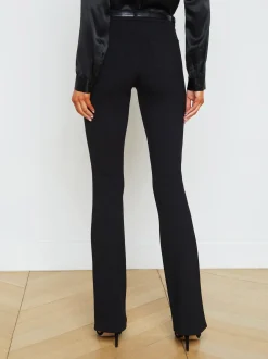 L'AGENCE Straight|Flare & Bootcut|Selma Pant Black